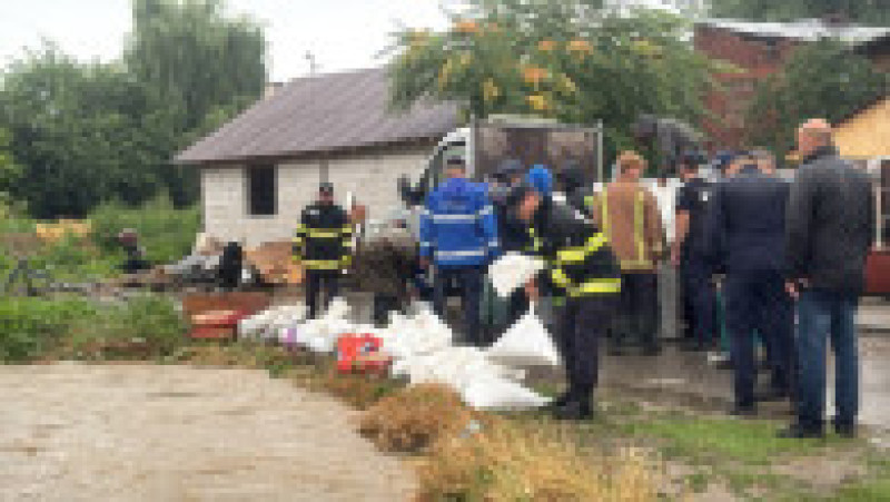 Ploile torențiale au provocat, miercuri, pagube în 24 de localități din județele Buzău, Dâmbovița, Ialomița, Ilfov și Prahova, precum și în municipiul București. Foto IGSU | Poza 3 din 6