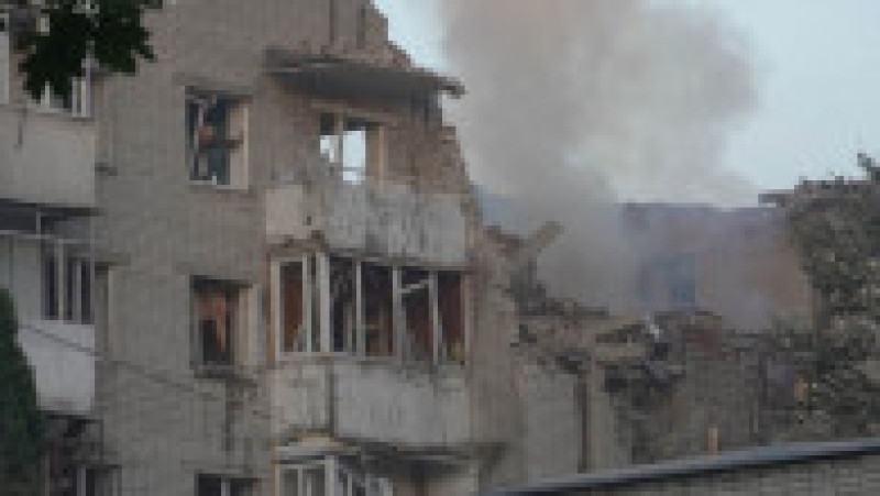 Imagini furnizate de Serviciul de Urgență al Statului ucrainean pe 30 iulie 2026, înfățișează urmările atacurilor rusești asupra orașului Lviv, din vestul Ucrainei. Foto: Facebook/ Serviciul Național de Urgență al Ucrainei | Poza 3 din 7