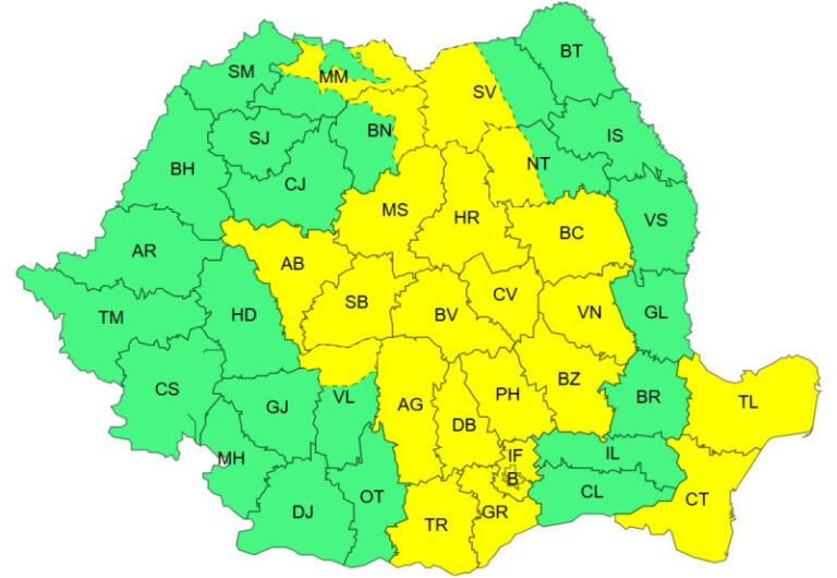 cod-galben-de-ploi-torentiale-si-cod-portocaliu-in-covasna,-constanta,-brasov-si-mures.-ce-temperaturi-sunt-anuntate-in-bucuresti