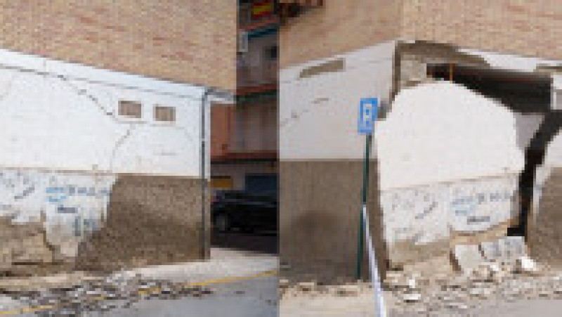 Urmările cutremurului de magnitudine 4,9 care a lovit Granada, Spania, marți, 18 august 2026. Foto: Profimedia | Poza 3 din 5