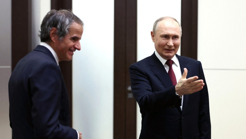 Rafael Grossi si Putin profimedia-0854331059