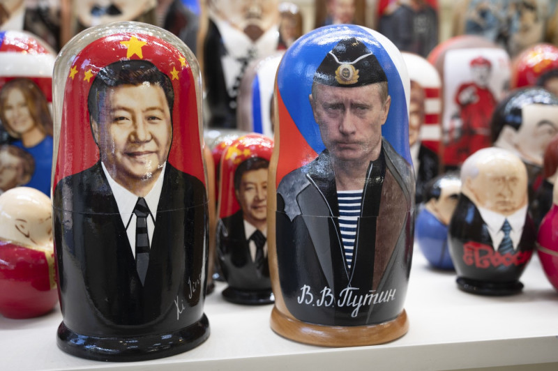 Xi Jinping și Vladimir Putin