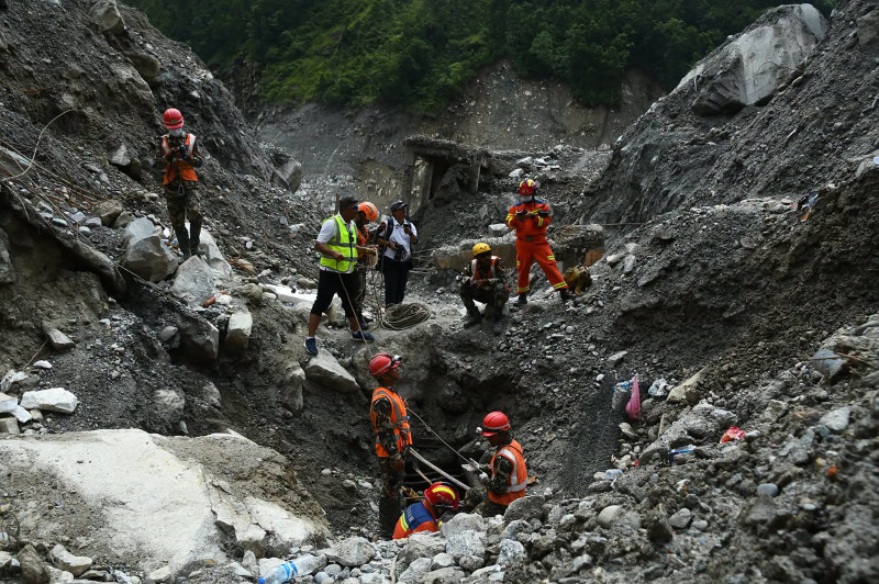 Nepali Rescue Teams Continue Relief Operations